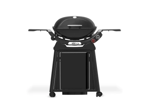 Weber Q 2800N+ Gas BBQ met stand Barbecue Q2800N+ Werkblad Zwart Onderstel Black Frame