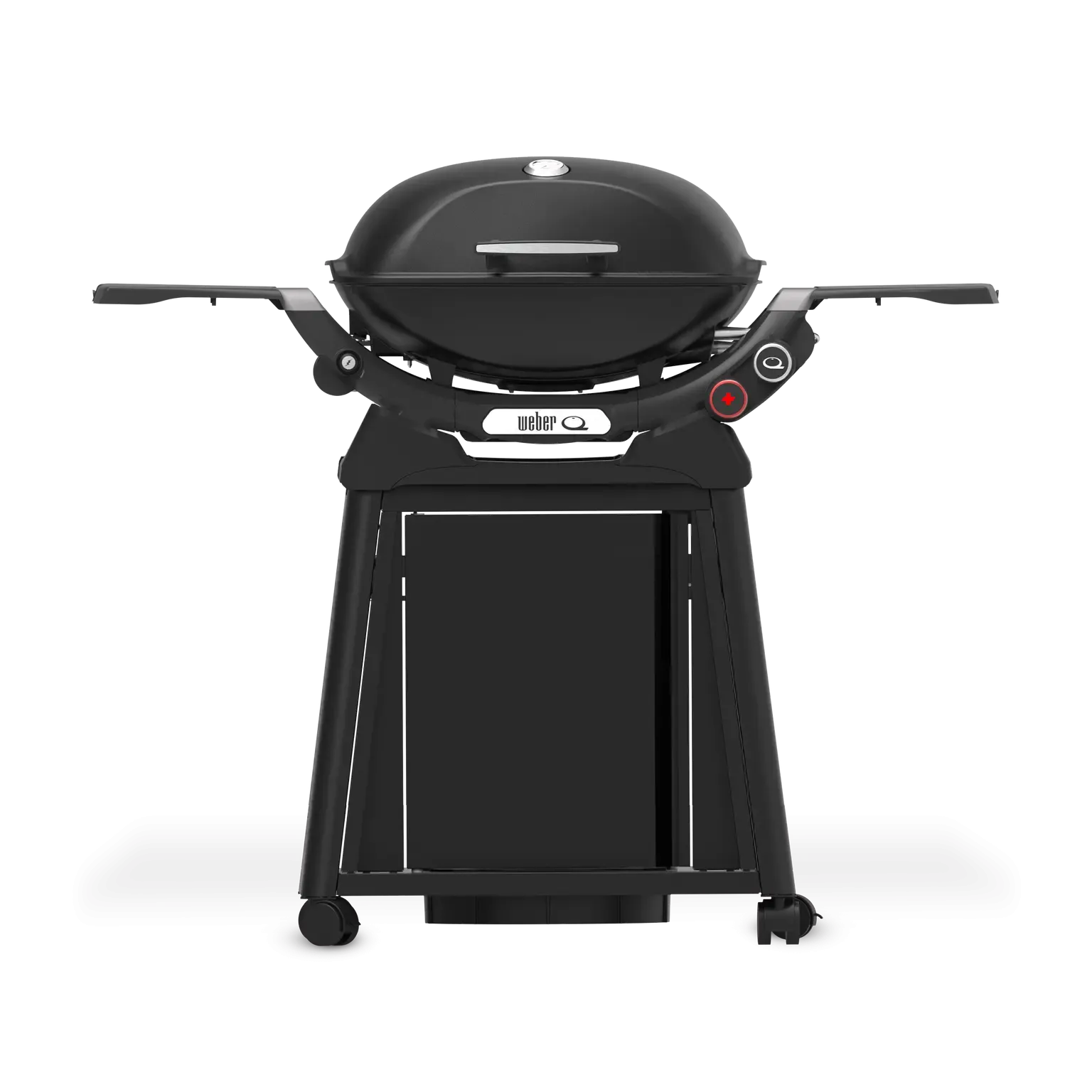 weber q 2800n+ gas bbq met stand barbecue q2800n+ werkblad zwart onderstel black frame