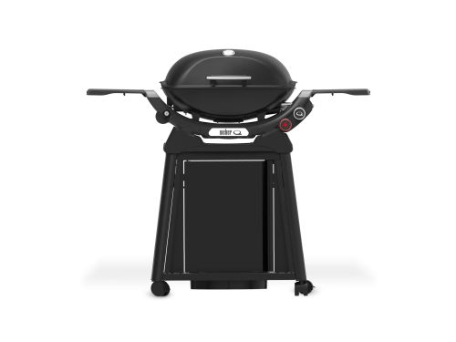 Weber Q 2800N+ Gas BBQ met stand Barbecue Q2800N+ Werkblad Zwart Onderstel Black Frame