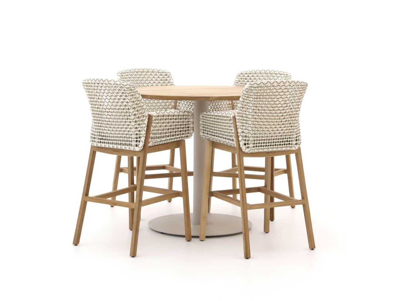 zavelli juntos/cuore ø120cm barset 5 delig laagste prijsgarantie!