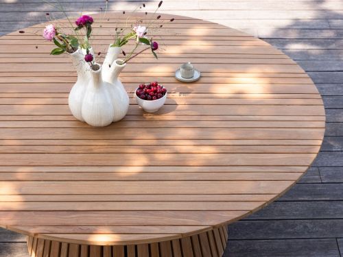 Zavelli Juntos/Santa Severina ø 150cm dining tuinset 7-delig - Laagste prijsgarantie!
