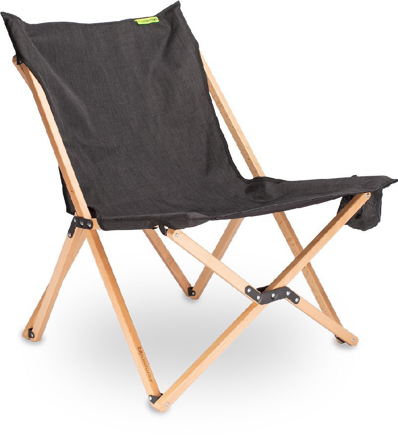 zempire roco lounger v2 vlinderstoel zwart