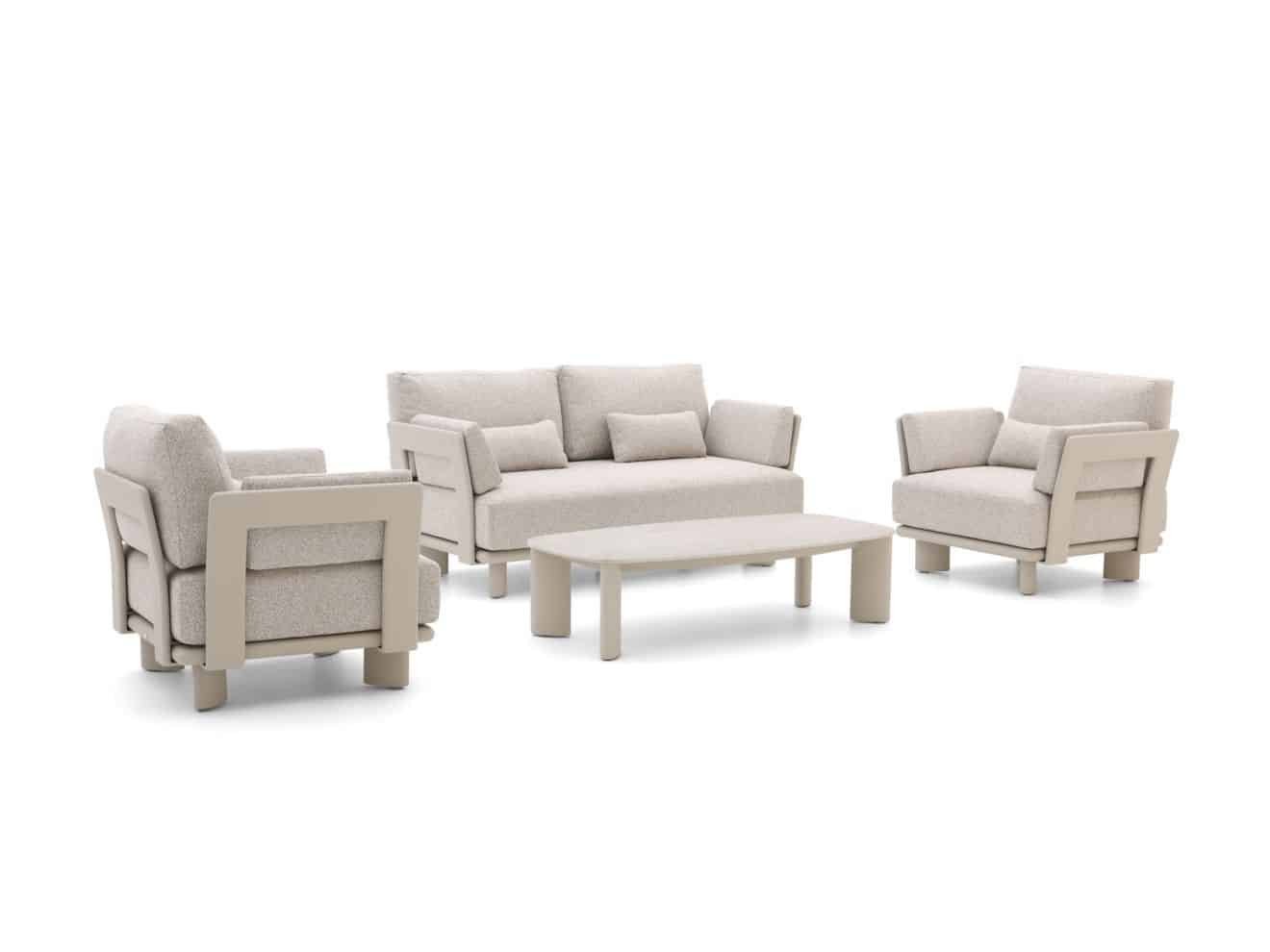 + 15% kassakorting | bellagio battuello stoel bank loungeset 4 delig laagste prijsgarantie!
