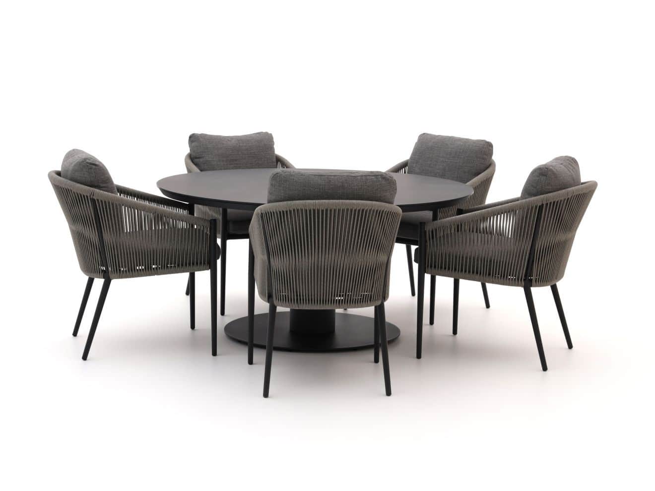 + 15% kassakorting | bellagio mineo/la fonte ø 150cm dining tuinset 6 delig laagste prijsgarantie!