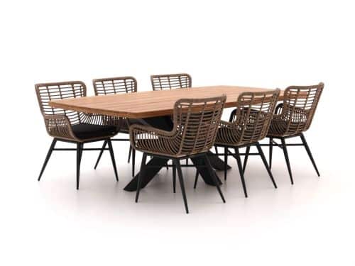 + 15% kassakorting | Intenso Asti/Induno Deens Ovaal 240cm dining tuinset 7-delig - Laagste prijsgarantie!
