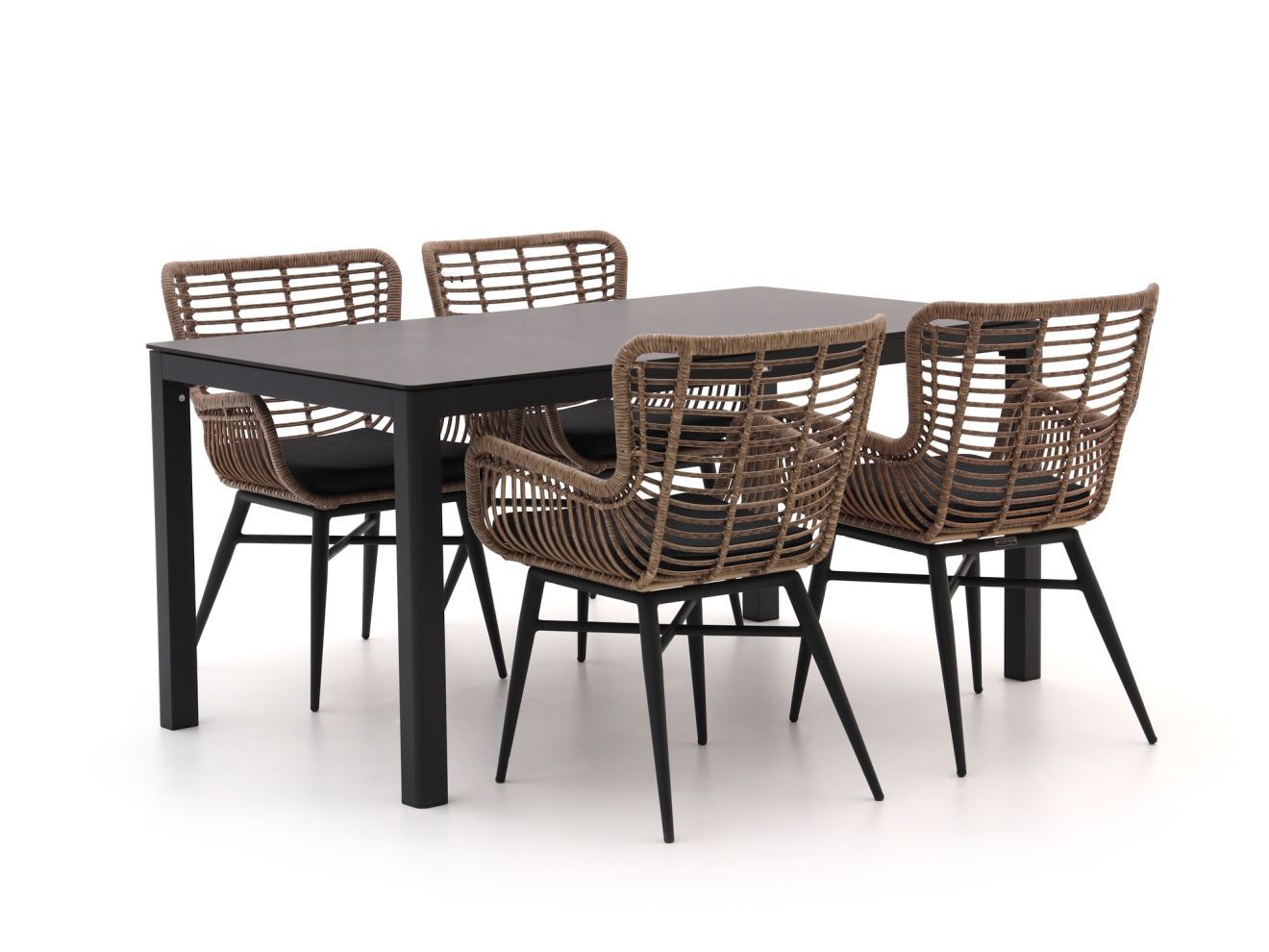 + 15% kassakorting | intenso asti/la fonte 160cm dining tuinset 5 delig laagste prijsgarantie!