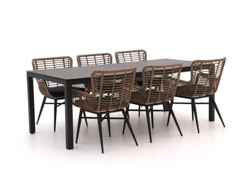 + 15% kassakorting | Intenso Asti/La Fonte 220cm dining tuinset 7-delig - Laagste prijsgarantie!