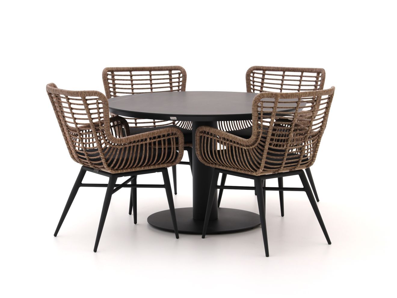 + 15% kassakorting | intenso asti/la fonte Ø120cm dining tuinset 5 delig laagste prijsgarantie!