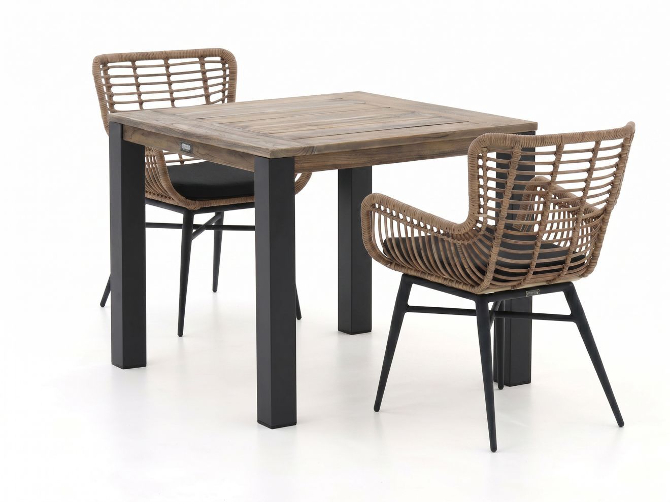 + 15% kassakorting | intenso asti/rough s 90cm dining tuinset 3 delig laagste prijsgarantie!