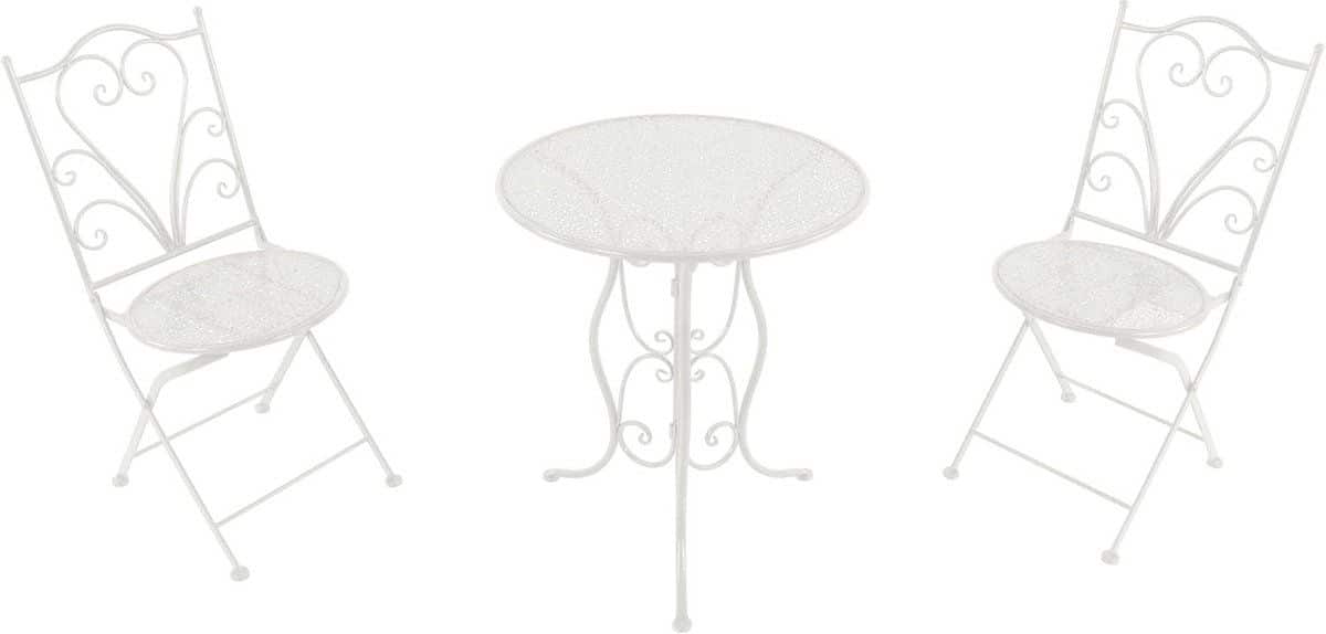 3 delige mosaïek bistro set met tafel & 2 stoelen