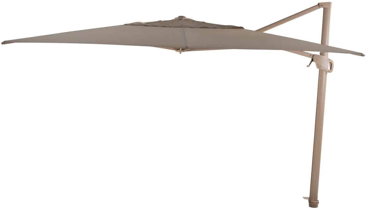 4 seasons hacienda zweefparasol 300×400 cm frame latte