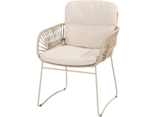 4 Seasons Murcia tuinstoel - Latte (1 stuk)