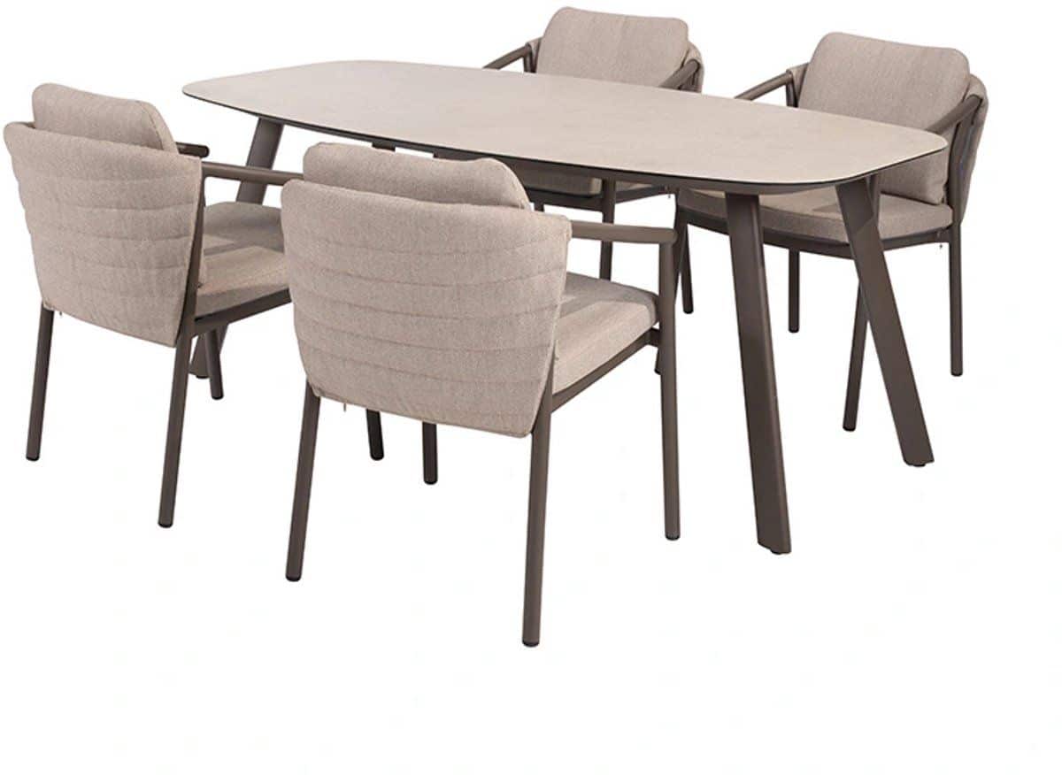 4 seasons outdoor barolo diningset