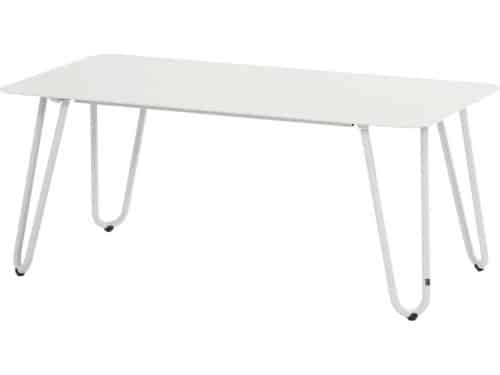 4 Seasons Outdoor Cool lounge tuintafel 110x59x45 cm - wit