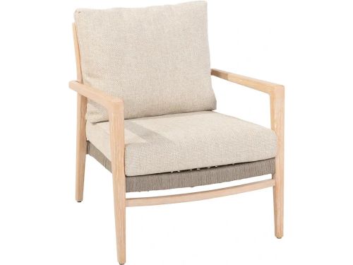 4 Seasons Outdoor Julia Low Dining Tuinstoel - Brushed Teak