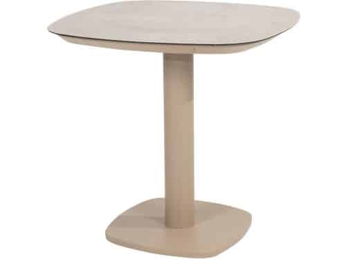 4 Seasons Outdoor Manolo Diningtafel Latte - 75x75 cm