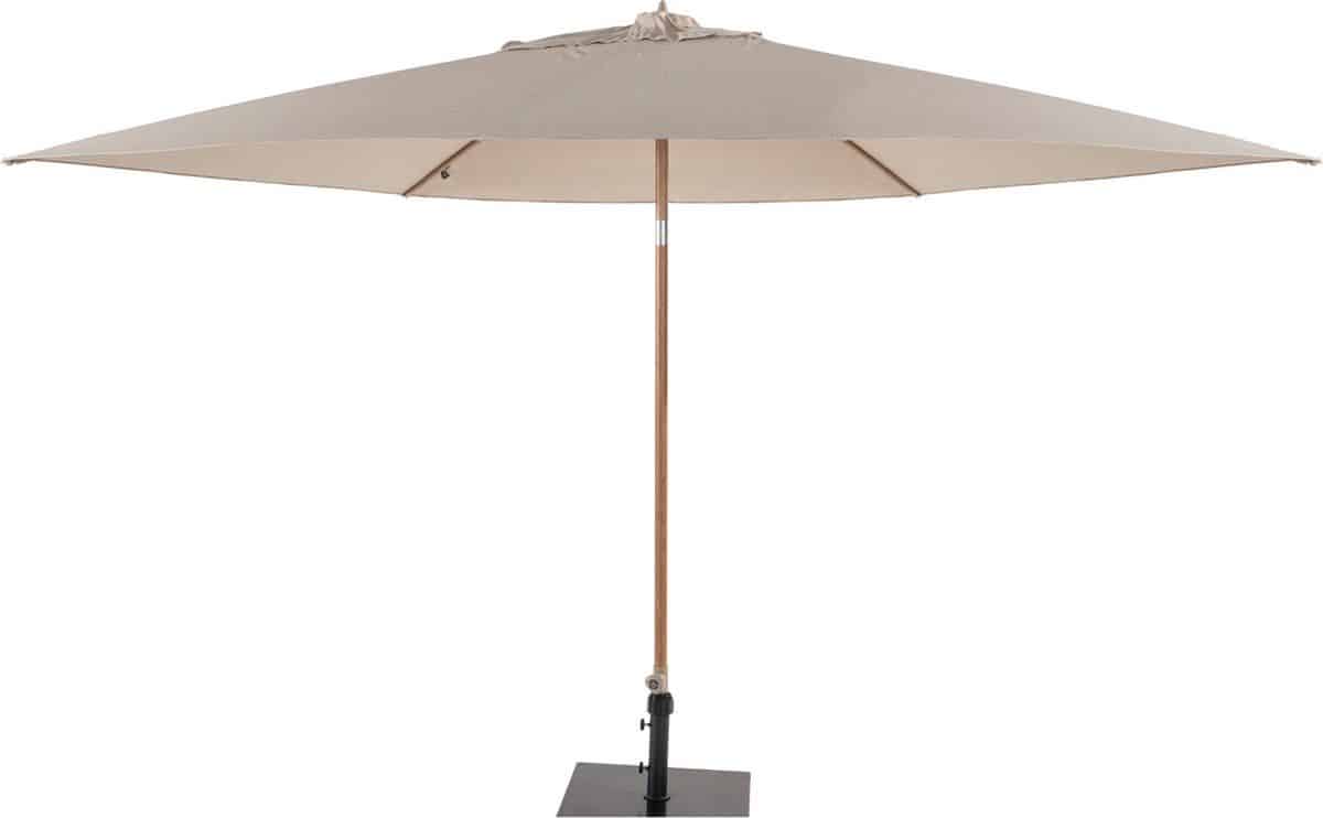 4 seasons outdoor parasol azzurro 300cm sand