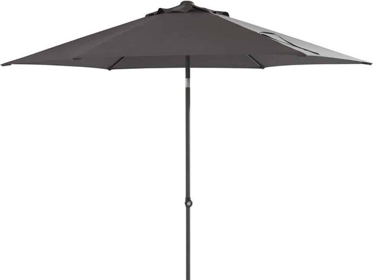 4 seasons outdoor parasol oasis Ø250 cm donker grijs