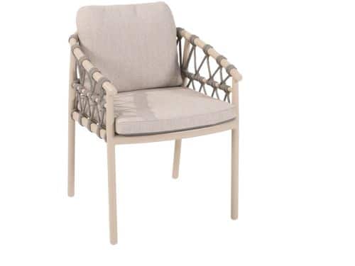 4 Seasons Outdoor Piacenza Dining Tuinstoel - Latte