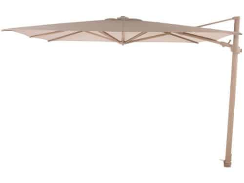 4 Seasons Outdoor Siesta Premium Zweefparasol 300x300 - Sand/Latte Frame