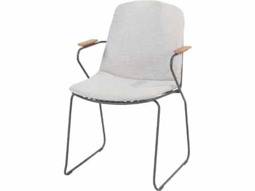 4 Seasons Outdoor Veneto stapelbare tuinstoel - antraciet