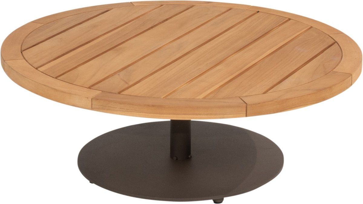 4 seasons outdoor volta teak salontafel terre Ø80 cm