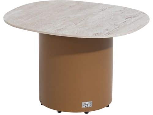 4 Seasons Sofie loungetafel 50x60x35 cm amber - ceramic