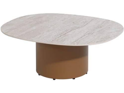 4 Seasons Sofie loungetafel 70x80x30 cm amber - ceramic
