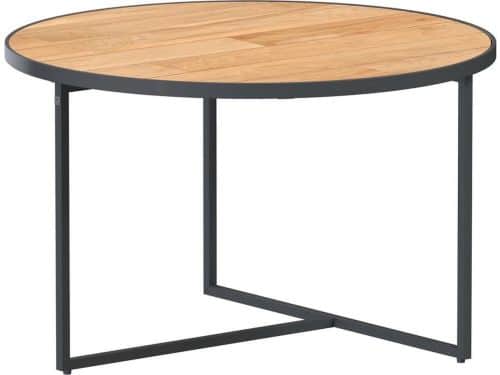 4 Seasons Strada loungetafel Ø73 cm - natural teak