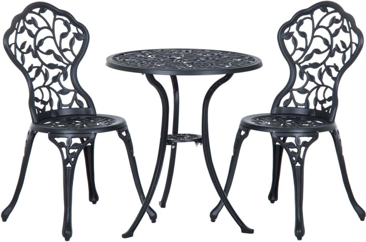 4goodz bistroset voor 2 personen klassieke balkonmeubelset