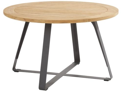 4Seasons Taste Basso Set Beine Stahl Anthrazit für runden Tisch