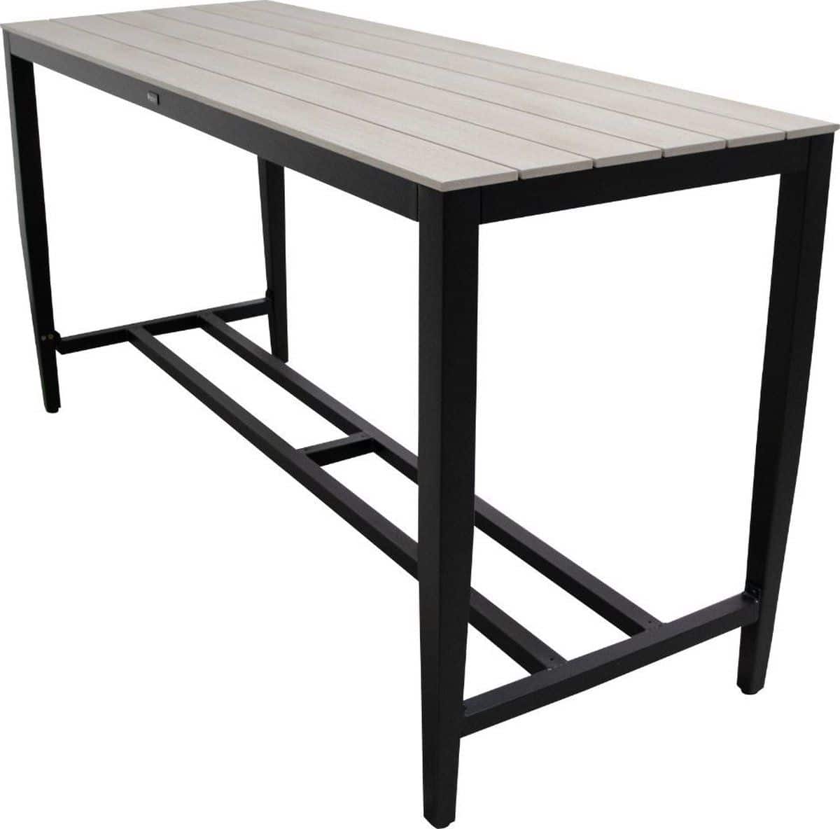 5 delige barset | 4 isabel barstoelen black | cyprus bartafel