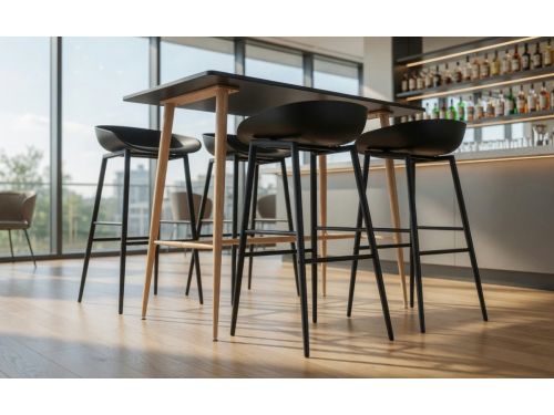 5-Delige Barset Zwart - Bistroset - Zwart - Ganeey