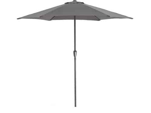 ACAZA Parasol - Stokparasol - Donkergrijs - 270 cm diameter