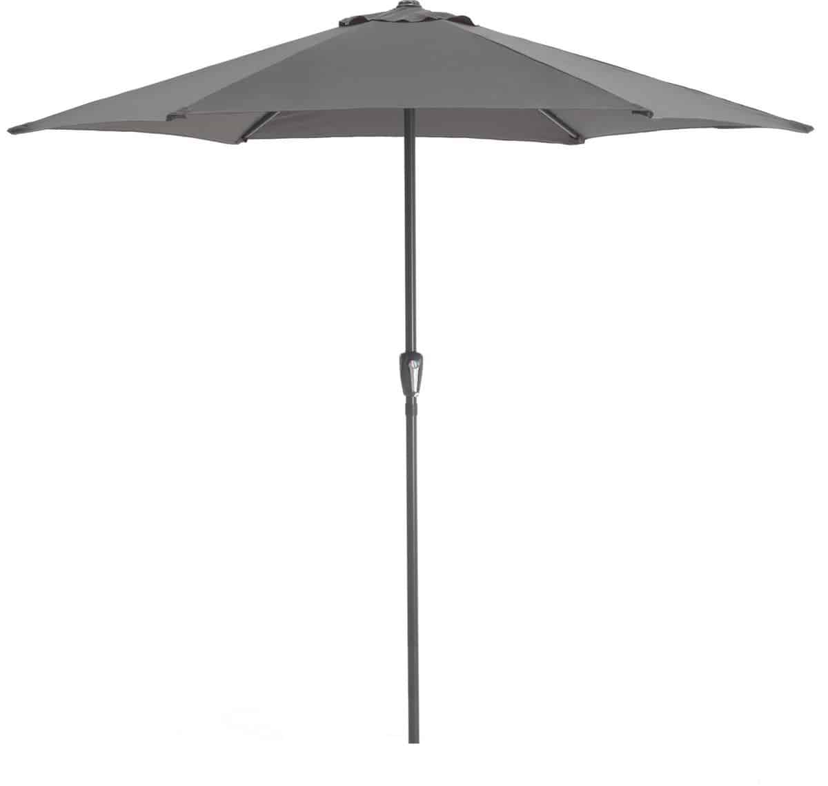 acaza parasol stokparasol donkergrijs 270 cm diameter