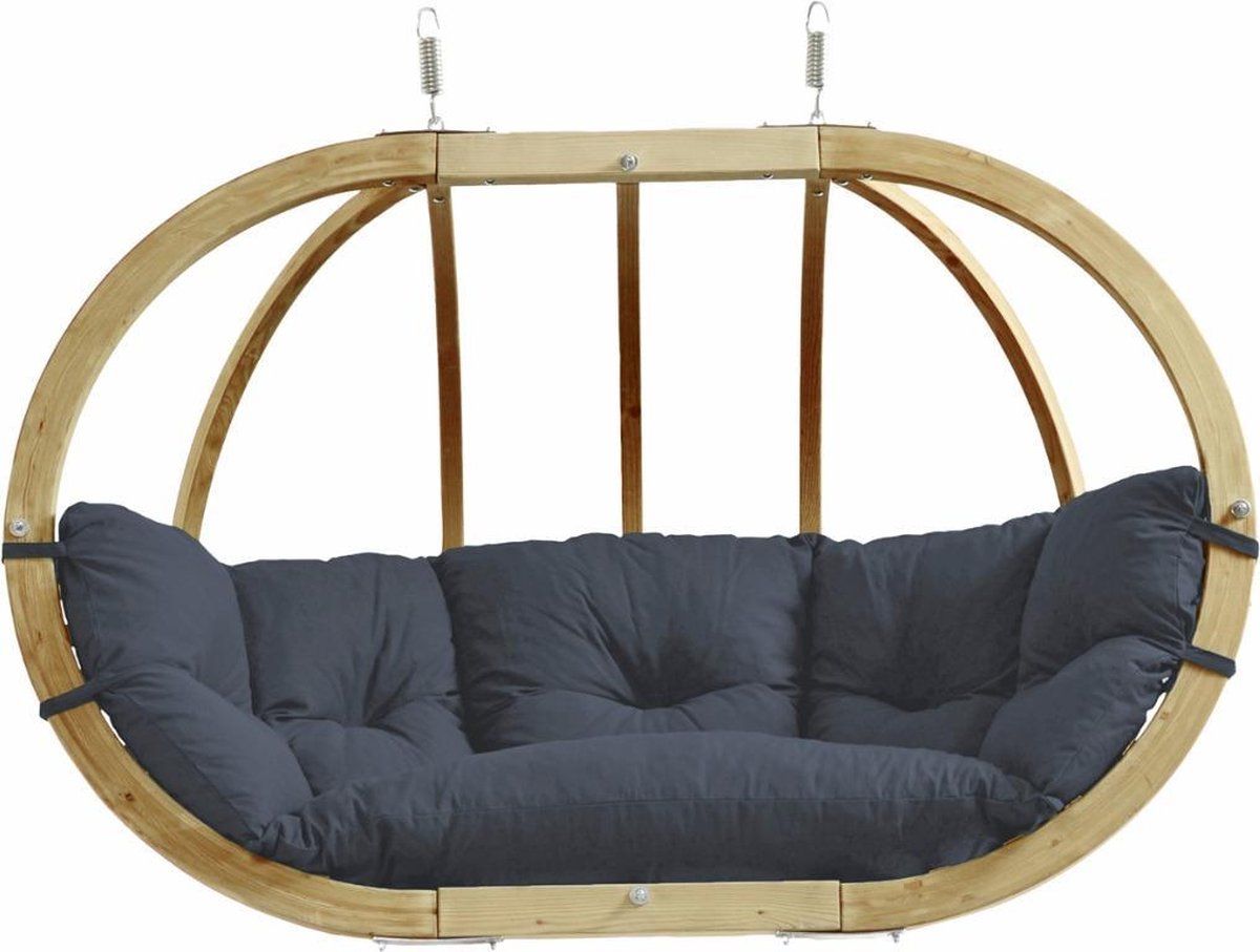 amazonas hangstoel globo royal anthracite weatherproof