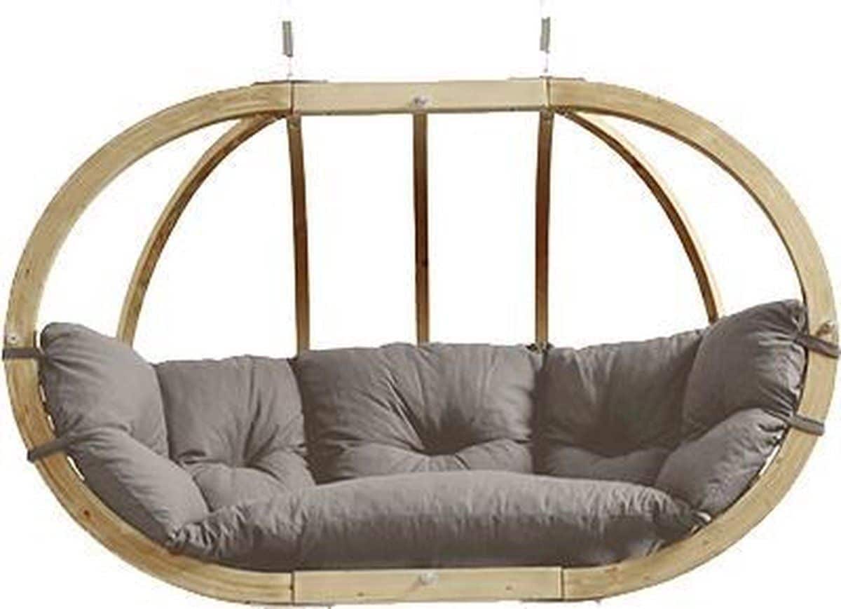 amazonas hangstoel globo royal taupe