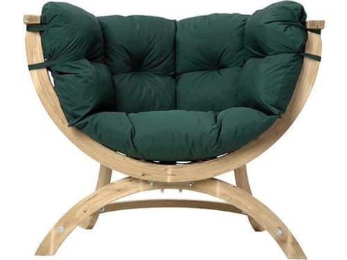 Amazonas Lounge Fauteuil Siena Uno - Hout - Weerbestendige Groene