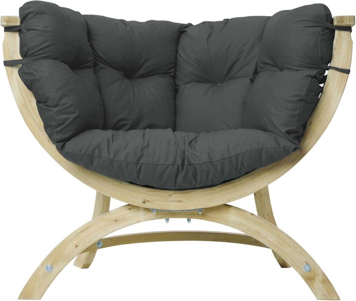 amazonas lounge stoel siena uno anthracite