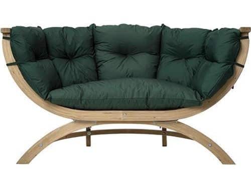 Amazonas Lounge Tuinbank Siena Due - Hout - Weerbestendige Groene