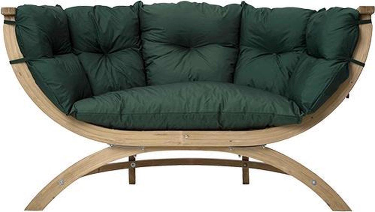 amazonas lounge tuinbank siena due hout weerbestendige groene