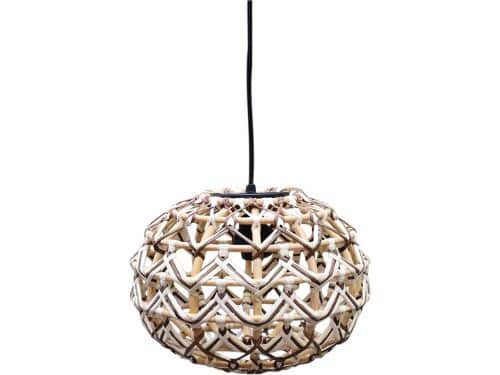 Amber hanglamp 38x38xH30 cm 3-kleurig