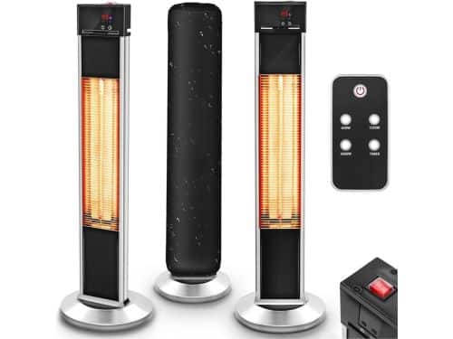 ApexArte® Terrasverwarmer Elektrisch - Heater Buiten - Ventilatorkachel