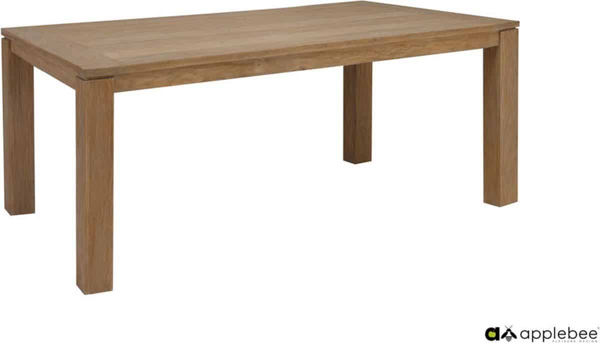 apple bee oxford tuintafel 170×100 naturel