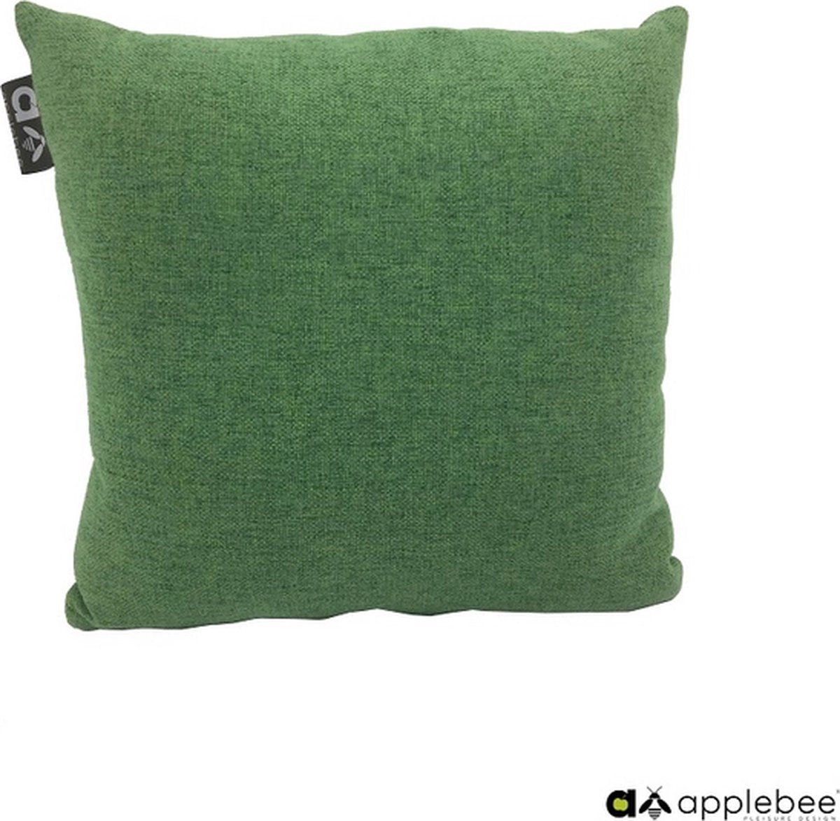 apple bee sierkussen groen 45 x 45 cm