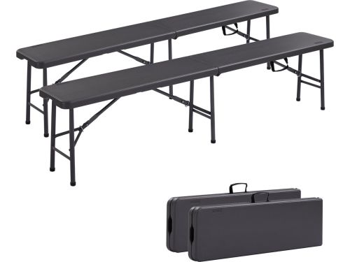 AREBOS Tuinbank - Set van 2 stuks - Picknickbank