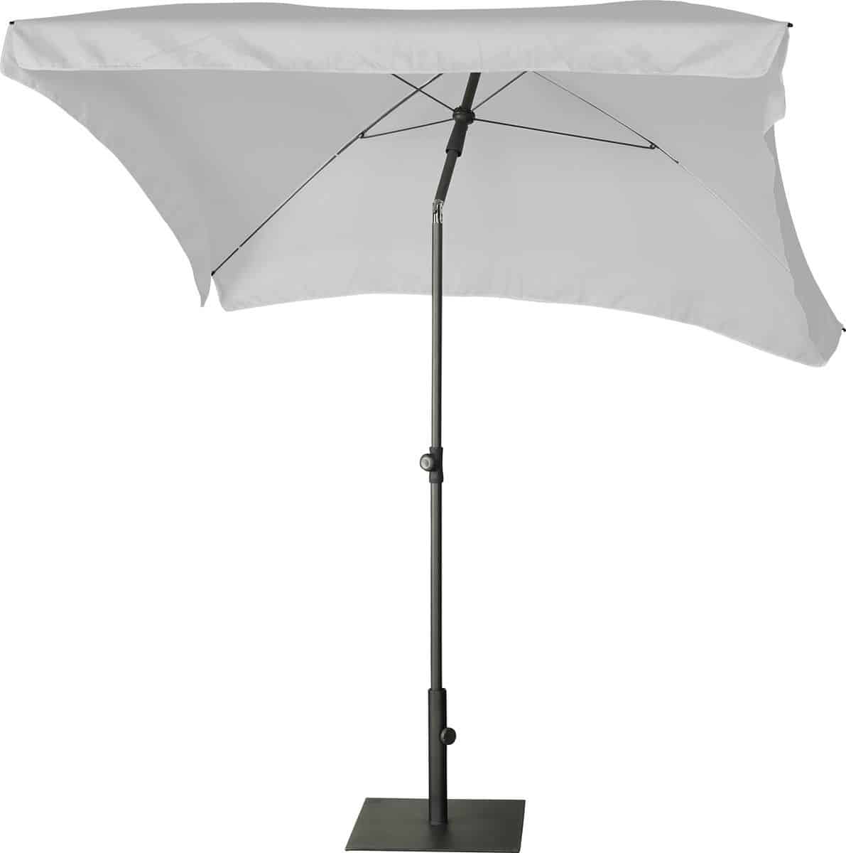 aruba 200x130cm lichtgrijs volant kantelbaar