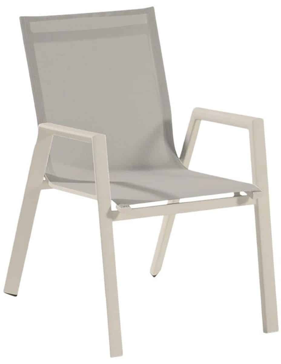 aruba dining tuinstoel beige hartman