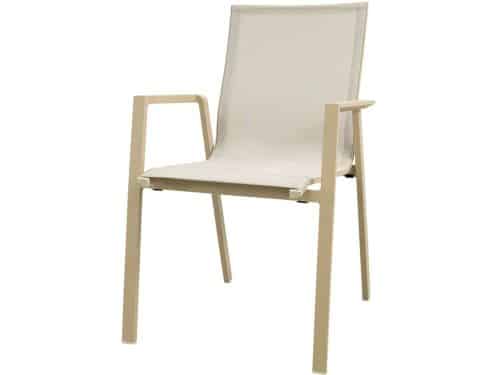 Atmos stapelbare tuinstoel - Latte/Beige