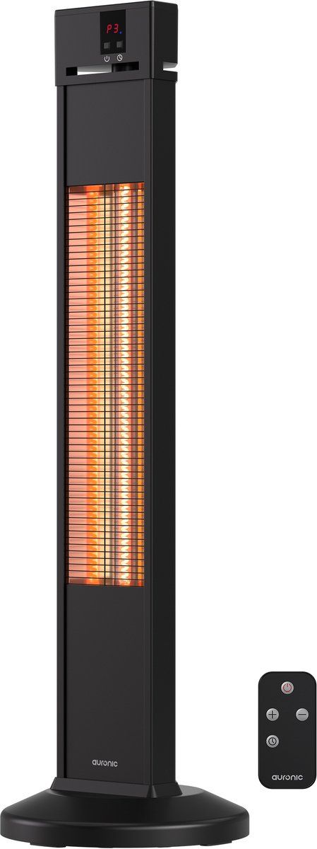 auronic terrasverwarmer infrarood verwarming staand 20m2
